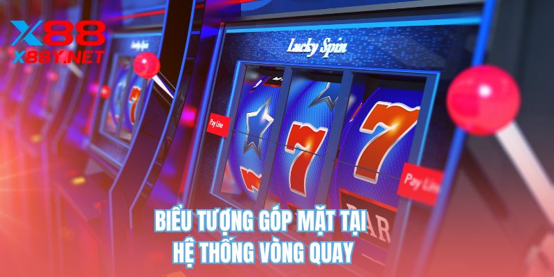 Biểu tượng góp mặt tại hệ thống vòng quay